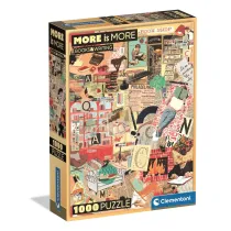 Puzzle 1000 el. Compact Books&Writing Clementoni