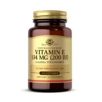 Solgar Vitamin E 134 mg pure d-Alpha Tocopherol Suplement diety 100 kaps.