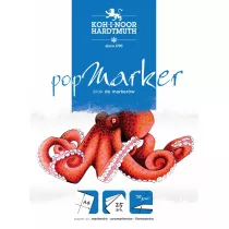 Koh-I-Noor Blok do markerw Pop Marker A4 70 g 25 kartek