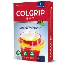 Colfarm Colgrip Hot - suplement diety 8 sasz.