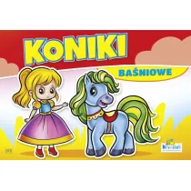Kolorowanka B5 16 str. Koniki ba�niowe - Konik niebieski