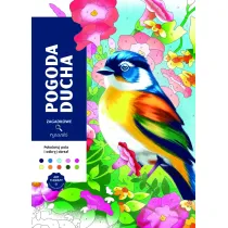 Art therapy. Kolorowanka antystresowa. Pogoda ducha. Zagadkowe rysunki