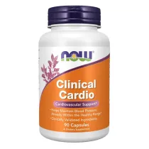 Now Foods Clinical Cardio - Wsparcie Serca Suplement diety 90 kaps.