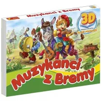 Ksia�eczka 3D Bajki Pokole�: Muzykanci z bremy