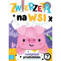 Zwierzta na wsi. amigwki przedszkolaka