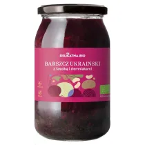 Delikatna Zupa barszcz ukrai�ski z fasolk� i ziemniakami 900 ml Bio