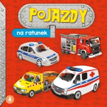 Ksi��eczka 162X162 sztywnostronicowa Pojazdy. Na ratunek SKRZAT 074970 SK