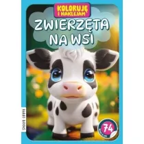 Koloruj� i naklejam, Zwierz�ta na wsi