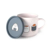 Kubek porcelanowy z pokrywk� - Pusheen Sushi Lover