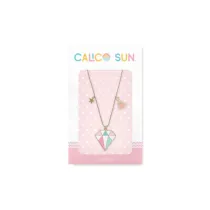 Kolorowe Baloniki Naszyjnik Carrie - Diament