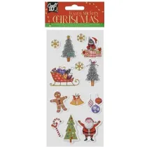 Ccg-Mz Import witeczne naklejki piankowe