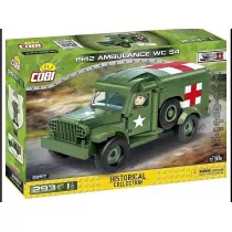 COBI 2257 Historical Collection WWII Ambulance WC 54 293 klocki