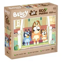 Puzzle dwustronne eko 48 el. Bluey Lisciani