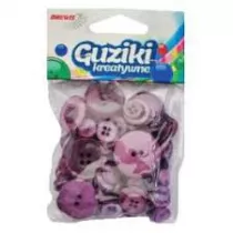 Brewis Guziki kreatywne GU7 fioletowy 40g
