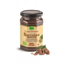 Nocciolata Krem z orzechw laskowych i kakao bez dodatku mleka bezglutenowy 250 g Bio