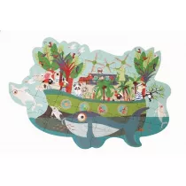 Puzzle konturowe 40 el. Arka Scratch