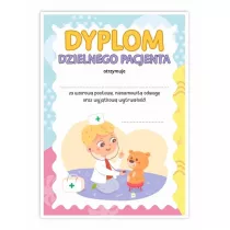 LearnHow Dyplom A5 dzielnego pacjenta - Ma�y lekarz 10 szt.