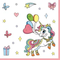 Serwetka Lunch Colorful Unicorns SDOG037001
