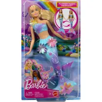 Lalka Barbie Syrenka Flower Magic Mermaid Blonde JDM72 MATTEL