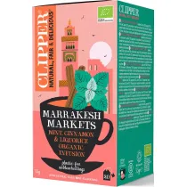 Herbatka z mi�t�, cynamonem i lukrecj� (marrakesh markets)