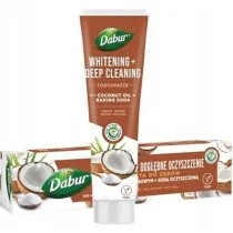 Dabur Wybielajca pasta do zbw z olejem kokosowym i sod oczyszczon 100 ml