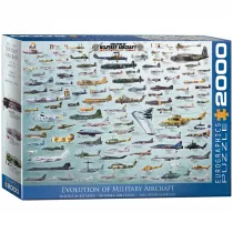 Puzzle 2000 el. Samoloty i helikoptery Eurographics