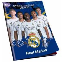 Album z naklejkami Real Madryt Sticker album 2025/26