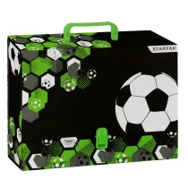 Starpak Teczka z r�czk� A4 Football 95mm