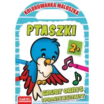 Kolorowanka maluszka. Ptaszki