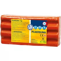 Astra Plastelina 1000g czerwona
