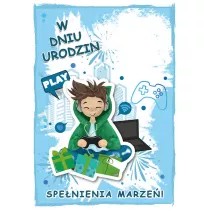 Armin Style KARNET URODZINY B6 Z KOP AS GM-1119 FOL
