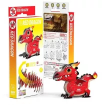 Czerwony Smok Eugy. Eko Ukadanka 3D