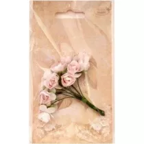 Galeria Hobby R�yczki papierowe jasnor�owe 12 szt.