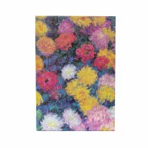 Paperblanks Monet`s Chrysanthemums Notatnik Monet's Chrysanthemums midi PB9714-3 linia