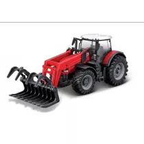 BBU traktor MasseyFerguson 8740S withGrapple 31634 Bburago