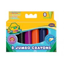 Crayola Kredki świecowe extra grube 8 kolorów