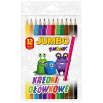 Titanum Kredki owkowe Jumbo 12 szt.