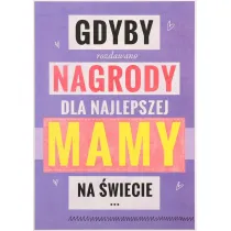 Karnet okazjonalny B6 z kopert� Dzie� Mamy PAN DRAGON KB6-1485