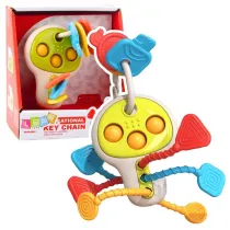 Klucze edukacyjne sensoryczyne ruchome LeanToys