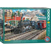 Puzzle 1000 The Old Depot Station by Ken Zylla 6000-5876 Eurographics