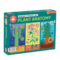Puzzle edukacyjne 3w1 Anatomia rolin 6+ Mudpuppy