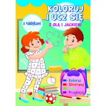Koloruj i ucz si� z Ol� i Jackiem!