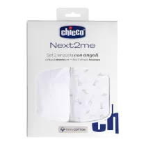 Chicco Przecierado Next2Me Forever bawena cloud 2szt