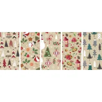 Pol-Mak Torebki Papier ozdobny Kraft 70 x 200 cm