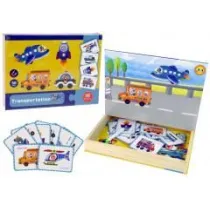 Ukadanka magnetyczna karty Leantoys