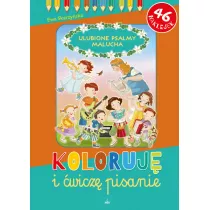 Koloruj i wicz pisanie. Ulubione psalmy malucha