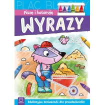 Pisz i koloruj. Wyrazy