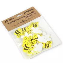 Dekoracja piankowa pszczki 35x25mm