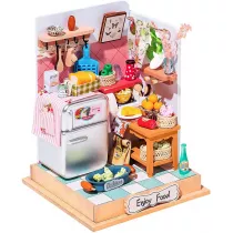 Skadany Drewniany Model - Mini Kuchnia Nice-idea.pl