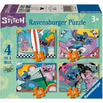 Puzzle 4w1 Disney Stitch Ravensburger